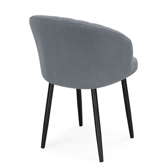 Стулья, Стул на металлокаркасе Бэнбу некрутящийся marseille (чёрный)