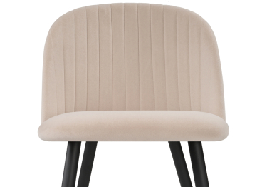 Стул Gabi black/gold