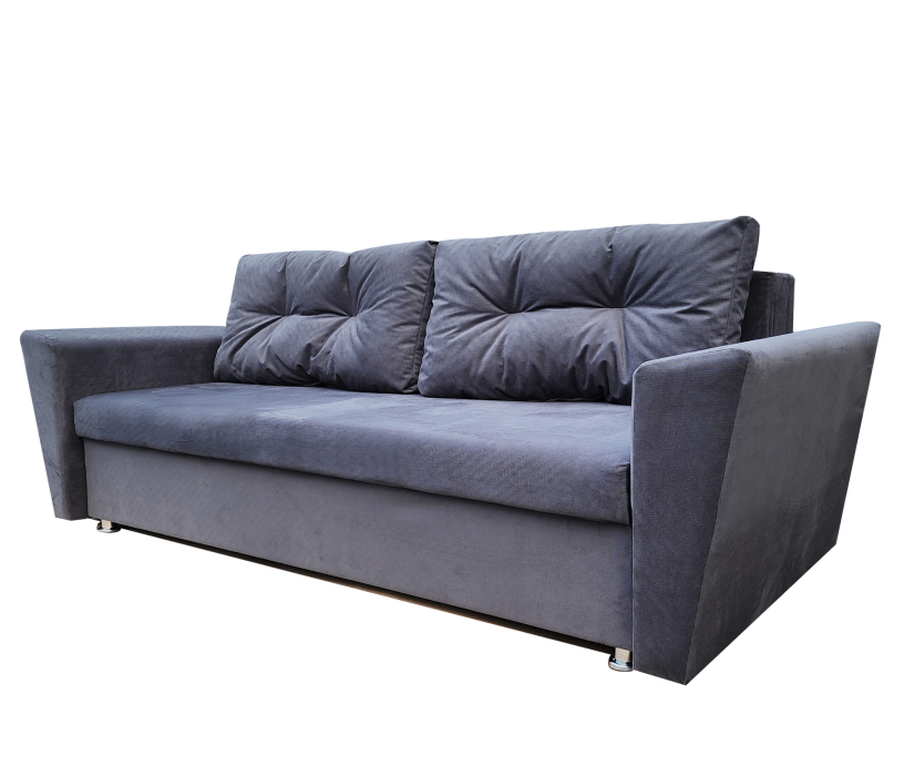 Диваны еврокнижки, Диван-кровать еврокнижка Амстердам, велюр, 145