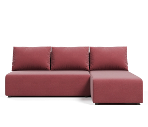 Угловой диван-кровать Каир (Комо, Крит), велюр