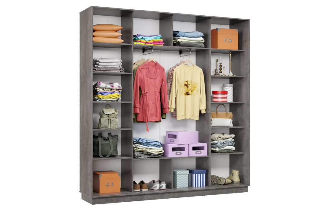 Шкафы-купе 3-х дверные, Шкаф-купе Премьер 35  (01РБ;01РБ;01РБ) фасады ромб белый/трёхдверный/Профиль чёрный муар