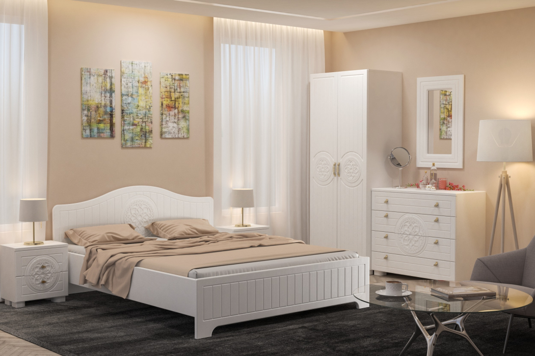 Прикроватные тумбы, Тумба прикроватная «Монблан» МБ-38К