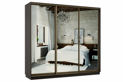 Шкаф-купе Премьер 60 венге