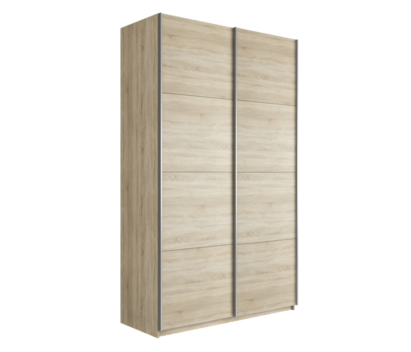 Шкафы-купе 2-х дверные, Шкаф Прайм дуо ДСП/ДСП 2300 x 1400 x 570