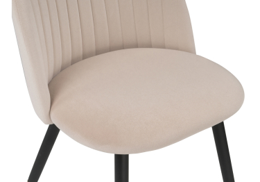 Стул Gabi black/gold