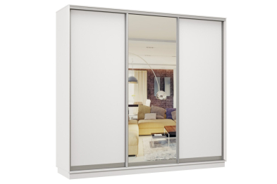 Шкаф-купе Премьер Лайт 63 (02;01;02) трехдверный