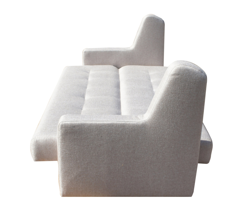 Диваны книжки, Диван-кровать книжка Сенатор 120, рогожка/экокожа