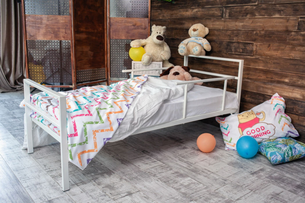 Детские кровати, Детская металлическая кровать Аристо kids