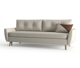 Диван-кровать Норфолк, независимый пружинный блок, рогожка