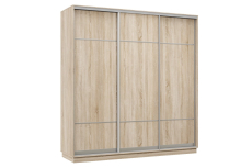 Шкафы-купе 3-х дверные, Шкаф-купе Премьер Лайт 43 (08;08;08) трехдверный