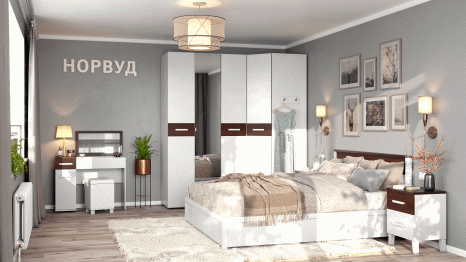 Норвуд 31 Кровать 1800*2000 с п/мех