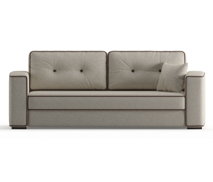 Диван-кровать Принстон, независимый пружинный блок, рогожкка