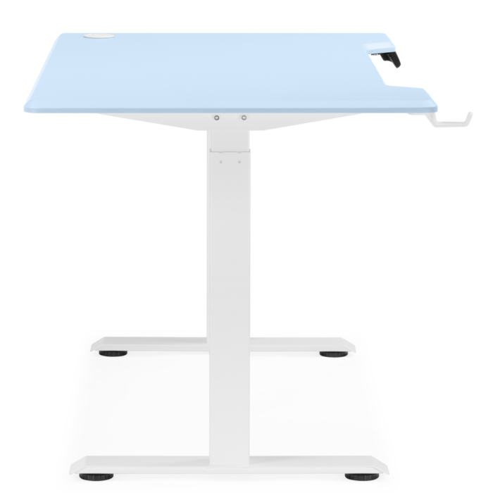 Прямые компьютерные столы, Компьютерный стол Маркос (белый)