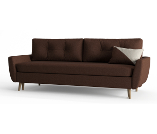 Диван-кровать Норфолк, независимый пружинный блок, рогожка