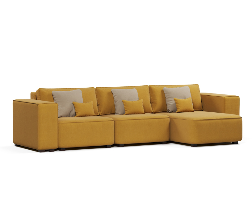 Диваны угловые, Диван-кровать угловой еврокнижка Сиэтл, велюр