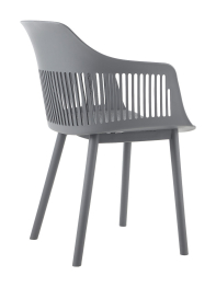 Стул Betty пластиковый с подушкой