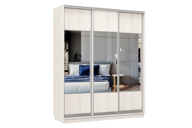 Шкаф-купе Премьер Лайт 21 (05;05;05) трехдверный