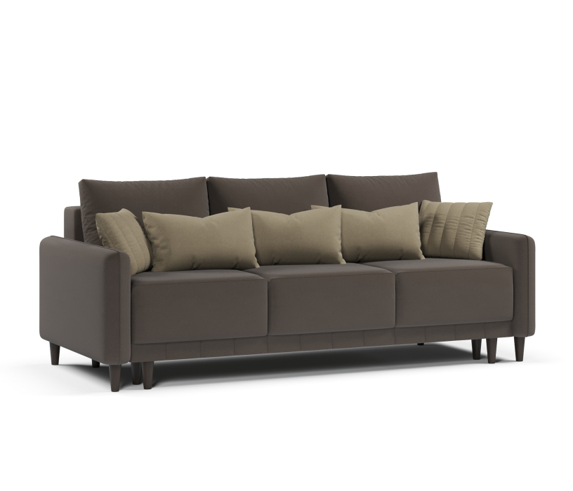 Диваны книжки, Диван-кровать прямой Дайкири еврокнижка, велюр