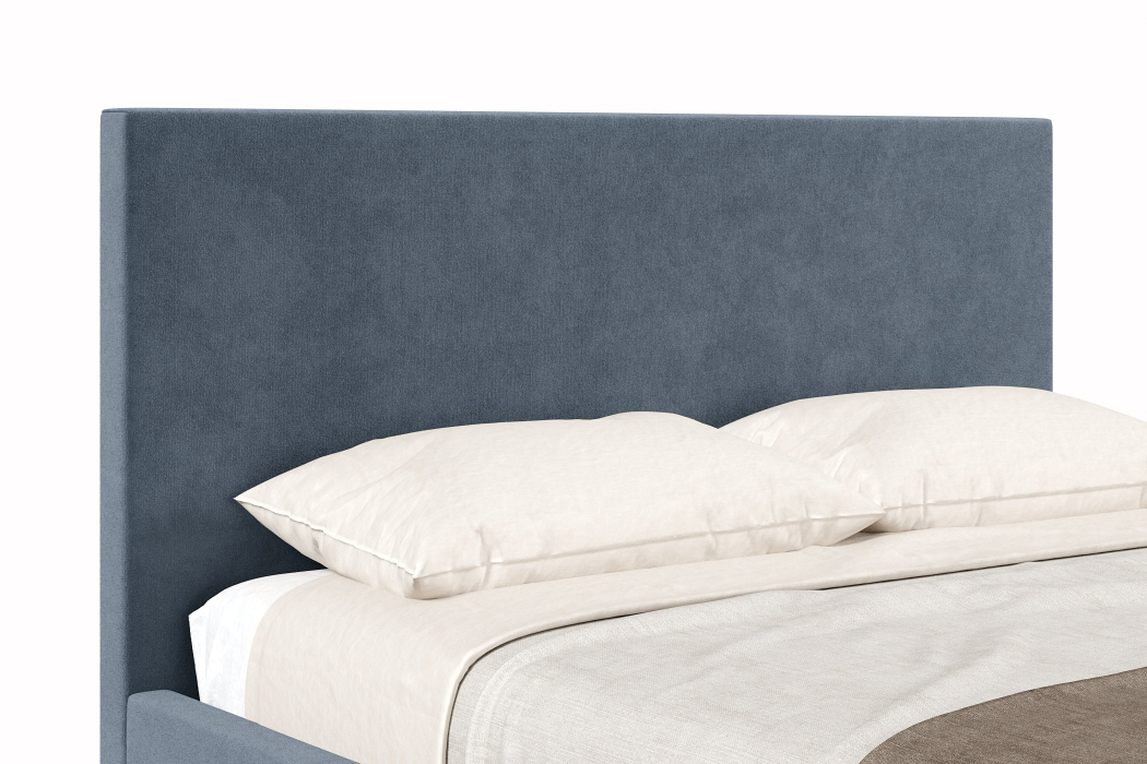 Мягкая кровать, Кровать Парма 1600 с подъёмным механизмом, велюр