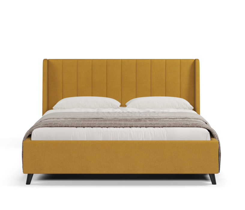 Мягкая кровать, Кровать Милла 160, велюр